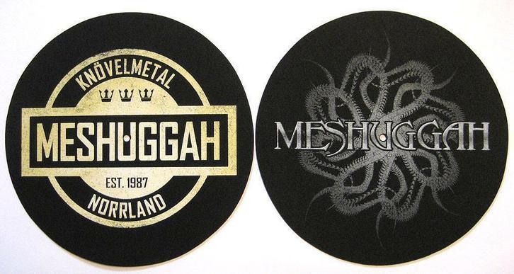 Meshuggah - Crest Platenspeler Slipmat officiële merchandise, Verzamelen, Muziek, Artiesten en Beroemdheden, Kleding, Nieuw, Ophalen of Verzenden