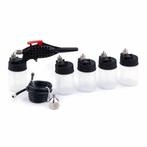 Hofftech Airbrush pistool - 0.5 mm nozzle - 8-delig - Sin..., Ophalen of Verzenden, Nieuw