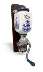 Koffiemolen - Hout, Metaal - Wand koffiemolen KOFFIE, Antiek en Kunst, Antiek | Keukenbenodigdheden