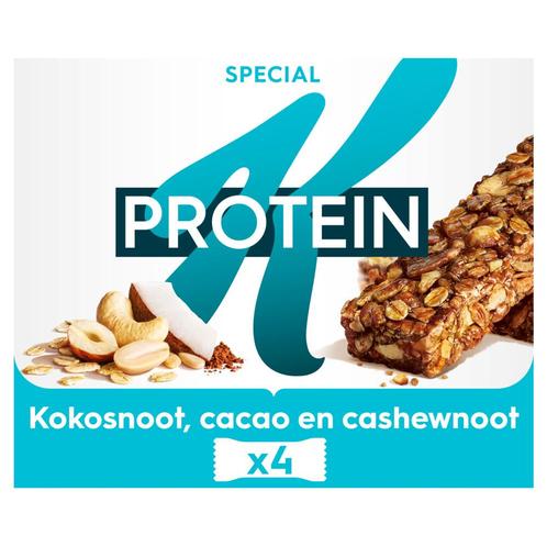 10x Kellogg's Special K Pro Repen Kokosnoot Cacao & Cashewno, Diversen, Levensmiddelen, Verzenden
