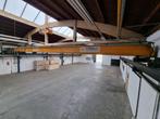 Dubbelligger bovenloopkraan 14.465mm x 3.2t 001440U, Ophalen, Gebruikt
