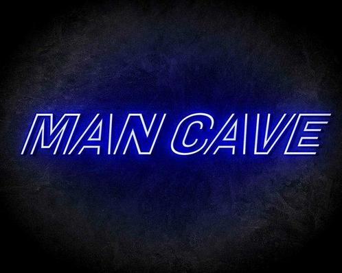 MAN CAVE neon sign - LED neon reclame bord neon letters v..., Zakelijke goederen, Overige Zakelijke goederen, Verzenden