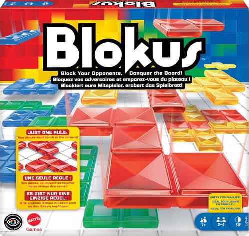 Blokus | Mattel - Gezelschapsspellen, Hobby en Vrije tijd, Gezelschapsspellen | Bordspellen, Nieuw, Verzenden