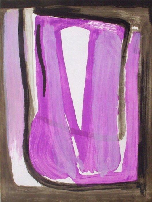 Bram Van Velde (1895-1981) - Mp 345, Antiek en Kunst, Antiek | Overige Antiek