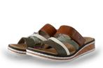 Rieker Slippers in maat 37 Bruin | 10% extra korting, Kleding | Dames, Schoenen, Slippers, Bruin, Verzenden, Nieuw