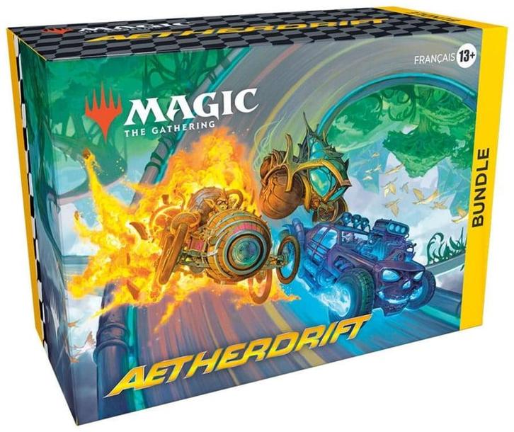 Magic the Gathering Aetherdrift Bundle french (TCG), Hobby en Vrije tijd, Verzamelkaartspellen | Magic the Gathering, Zo goed als nieuw