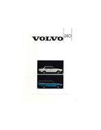 1985 VOLVO 240 BROCHURE DUITS, Nieuw, Volvo, Author