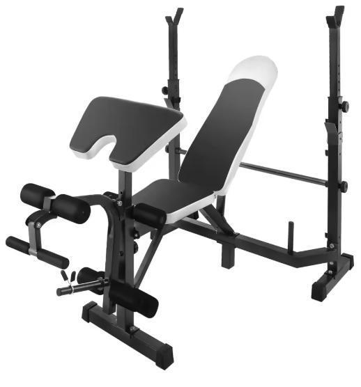 Verstelbare Halterbank 5-in-1 – Multifunctioneel Thuisgym, Sport en Fitness, Fitnessapparatuur, Nieuw, Verzenden