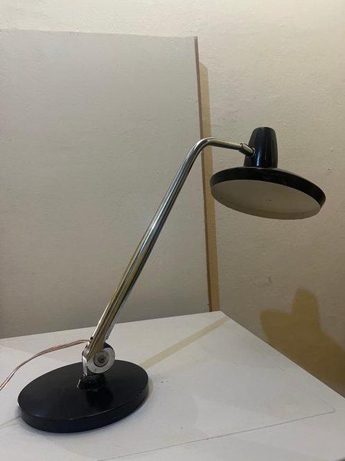 Fase - Bureaulamp - Chroom, Metaal, Staal - Faro, Antiek en Kunst, Antiek | Meubels | Stoelen en Banken