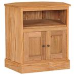 vidaXL Hoekkast 60x45x60 cm massief teakhout, Verzenden, Nieuw, 50 tot 100 cm, Minder dan 100 cm