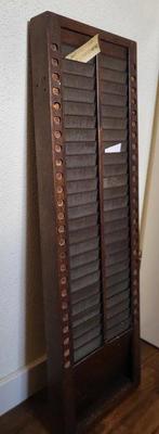 Firma Wed. N.S.A. Brantjes & Co - Wandbord - Beuken