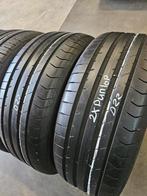 225/55/17 97W Continental/Dunlop D21/22 6,7/6,3mm Profiel, Ophalen, Gebruikt, 17 inch, Band(en)