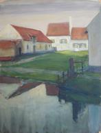 Maurice Seghers (1883-1959) - Vlaamse hoeve - omgeving van