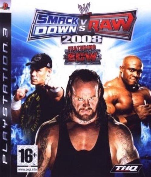 WWE Smackdown vs Raw 2008 (PS3 Games) (Playstation 3), Spelcomputers en Games, Games | Sony PlayStation 3, Zo goed als nieuw, Ophalen of Verzenden