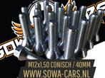 Wielbouten M12x1,50 Conisch 40mm ( M12 x 1,50 ), Ophalen of Verzenden