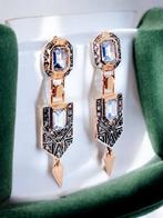 Zonder Minimumprijs - Oorbellen - 9 kt. Zilver, Roségoud, Sieraden, Tassen en Uiterlijk, Oorbellen, Nieuw