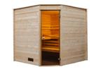 Sauna - Finse Binnensauna MS1 Hoek, Nieuw, Complete sauna, Verzenden, Fins of Traditioneel