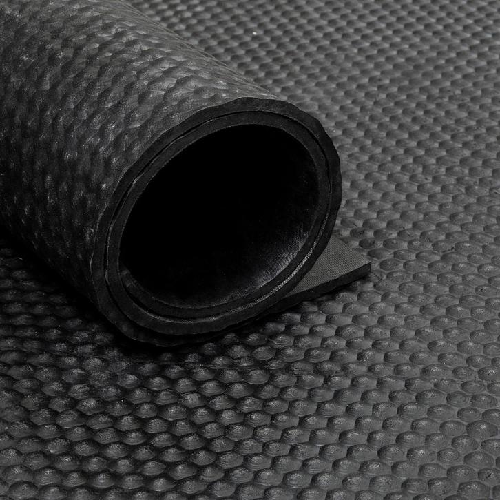 Rubber loper / rubbermat op rol Hamerslag 10mm - Breedte 250, Doe-het-zelf en Verbouw, Overige Doe-het-zelf en Verbouw, Verzenden