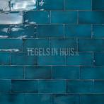 Equipe wandtegel manacor 7,5x15 glacier blauw glans, Ophalen, Nieuw, 10 m² of meer, Wandtegels