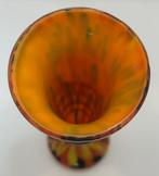 Franz Welz - Vaas - spatterglas - Franz Welz tango vaas, Antiek en Kunst, Antiek | Glas en Kristal