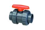 Vdl pvc kogelkraan, type Dil, inwendig lijm-50 mm, 16 bar, Verzenden, Nieuw