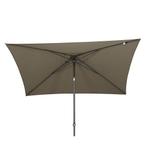 4 Seasons Outdoor Oasis parasol 200 x 250 cm - taupe, Verzenden, Nieuw