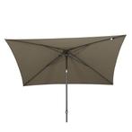 4 Seasons Outdoor Oasis parasol 200 x 250 cm - taupe, Nieuw, Verzenden