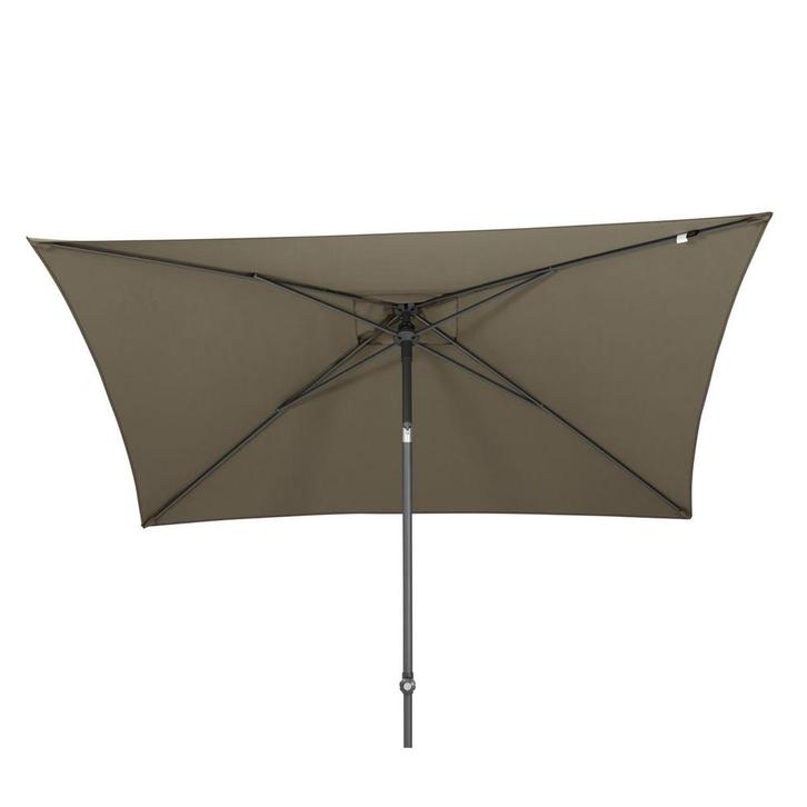 4 Seasons Outdoor Oasis parasol 200 x 250 cm - taupe, Tuin en Terras, Partytenten, Verzenden