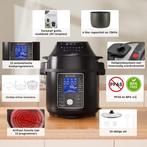 2dekans | Multicooker met Airfryer - 15-Delige Set - 6L - 24, Ophalen of Verzenden, Zo goed als nieuw