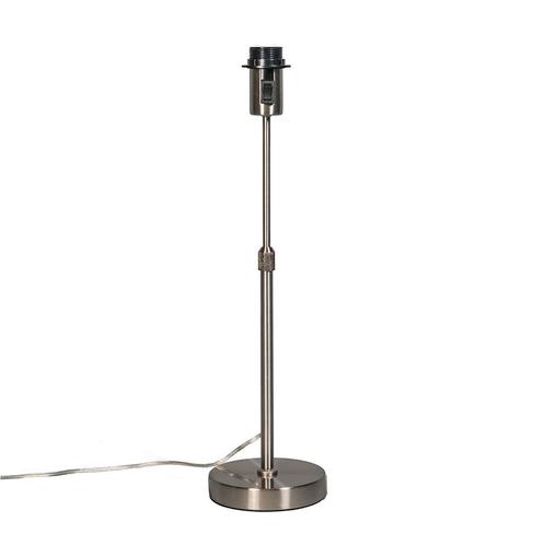 Moderne tafellamp staal verstelbaar - Parte, Huis en Inrichting, Lampen | Tafellampen, Nieuw, Overige materialen, Minder dan 50 cm