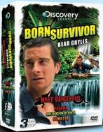 Bear Grylls: Born Survivor - Most Dangerous Triple DVD, Cd's en Dvd's, Dvd's | Overige Dvd's, Zo goed als nieuw, Verzenden