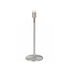 Tafellamp zilver | E27 fitting | aan/ uit schakelaar | 48cm, Huis en Inrichting, Lampen | Tafellampen, Ophalen of Verzenden, Nieuw