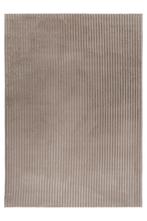 Hoogpolig Vloerkleed | Plush | Taupe | 120x170 cm, Verzenden, Nieuw