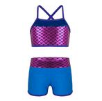 Danssetje Charlene - blauw - maat 122/128, Blauw, Nieuw, Turnpak(je), Kindermaat 122 t/m 140