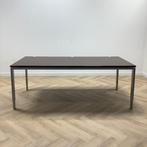 WINI Winea design bureau vv kabelgoot, 200x100 cm, donker, Huis en Inrichting, Bureaus, Ophalen of Verzenden, Gebruikt, Bureau