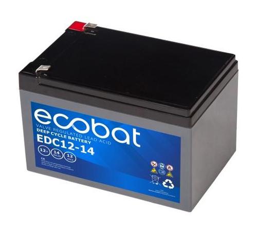 Ecobat AGM Deep Cycle accu | EDC12-14 | 12V 14Ah, Auto-onderdelen, Accu's en Toebehoren, Ophalen of Verzenden
