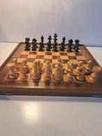 Schaakspel - Jaren 60 Okwa Schaakspel en Backgammon spel -, Antiek en Kunst, Curiosa en Brocante