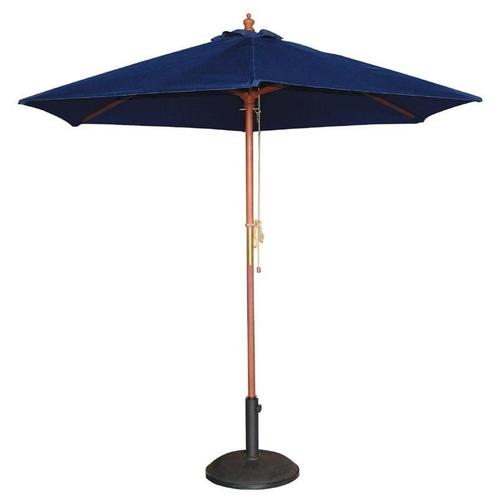 Parasol rond donkerblauw 2,5 meter Bolero, Zakelijke goederen, Horeca | Keukenapparatuur, Nieuw in verpakking, Verzenden