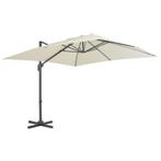 vidaXL Zweefparasol met aluminium paal 300x300 cm, Tuin en Terras, Parasols, Verzenden, Nieuw, 3 tot 4 meter, Zweefparasol