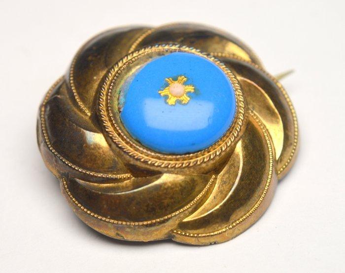 Zonder Minimumprijs - Broche Zilver, 18k Gold-filled, Sieraden, Tassen en Uiterlijk, Antieke sieraden