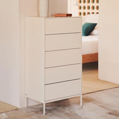 *WOONWINKEL* Kave Home Vedrana Smalle Ladekast Strak Design, Huis en Inrichting, Kasten | Ladekasten, Nieuw, Verzenden
