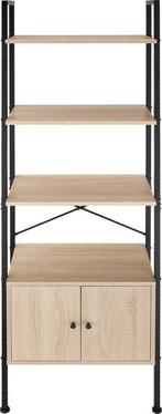 2dekans | tectake - Wandrek wandkast stellingkast boekenkast, Huis en Inrichting, Ophalen of Verzenden, Zo goed als nieuw