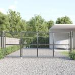vidaXL Tuinpoort 350x175 cm gaas en gegalvaniseerd staal, Verzenden, Nieuw