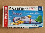 Aoshima 213-200 Grumman F4F Wildcat 1:72, Hobby en Vrije tijd, Modelbouw | Vliegtuigen en Helikopters, Verzenden, Nieuw