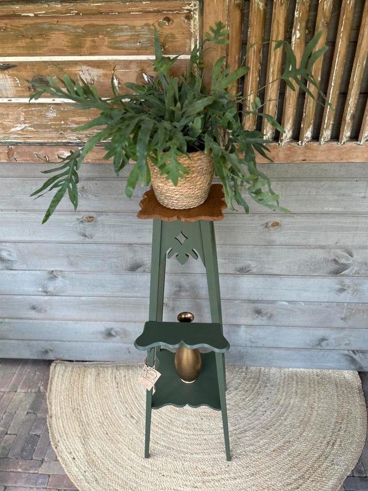 Plantentafel Bayberry, Huis en Inrichting, Tafels | Bijzettafels, 60 cm of meer, Rechthoekig, Nieuw, Hout, Verzenden