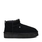 Warmbat Australia Durack Plateau gevoerde boots, Kleding | Dames, Verzenden, Zwart, Lage of Enkellaarzen, Nieuw