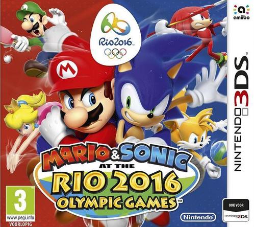 Mario & Sonic at the Rio 2016 Olympic Games-Standaard (3DS), Spelcomputers en Games, Games | Nintendo 2DS en 3DS, Zo goed als nieuw