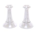 Kaarsenhouder (2) - .925 zilver - Zilveren kandelaar 1923