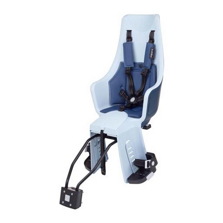 Bobike Maxi Exclusive Plus Denim Deluxe achterstoeltje incl., Fietsen en Brommers, Fietsaccessoires | Fietsstoeltjes, Nieuw, Verzenden