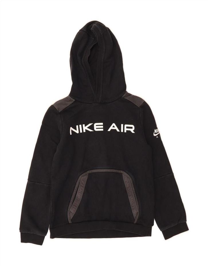 NIKE Boys Standard Fit Hoodie Jumper 12-13 Years Large Black, Kleding | Heren, Truien en Vesten, Verzenden